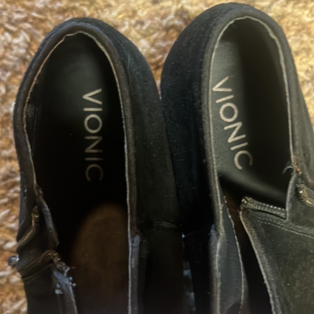 Black Vionic Booties - image 4